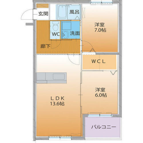 同じ建物の物件間取り写真 - ID:216001915403