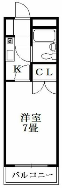 カサコモダ６ 204｜徳島県徳島市南昭和町６丁目(賃貸マンション1K・2階・20.00㎡)の写真 その2