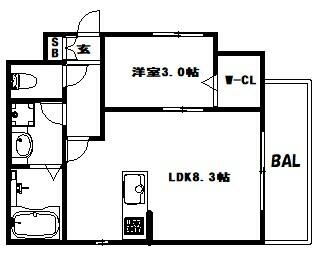 同じ建物の物件間取り写真 - ID:228048593613