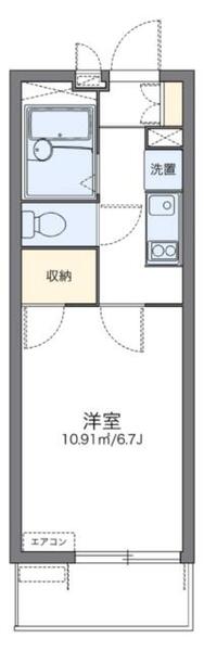 レオパレスソレイユ　箕面｜大阪府箕面市萱野５丁目(賃貸マンション1K・2階・20.81㎡)の写真 その2