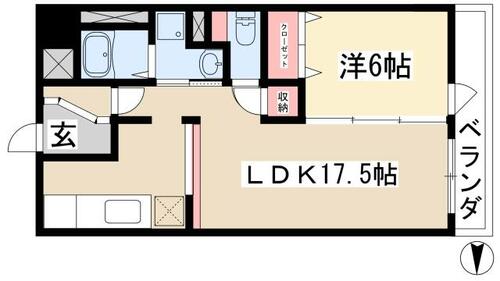 同じ建物の物件間取り写真 - ID:223031477788