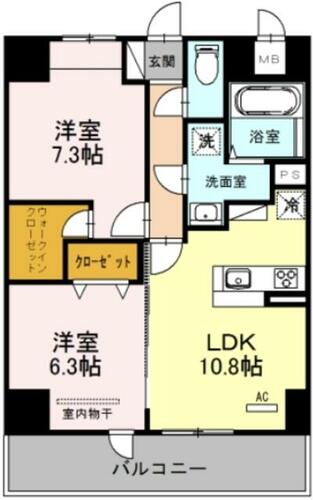 同じ建物の物件間取り写真 - ID:211045976975