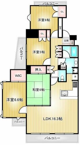 同じ建物の物件間取り写真 - ID:223031958052