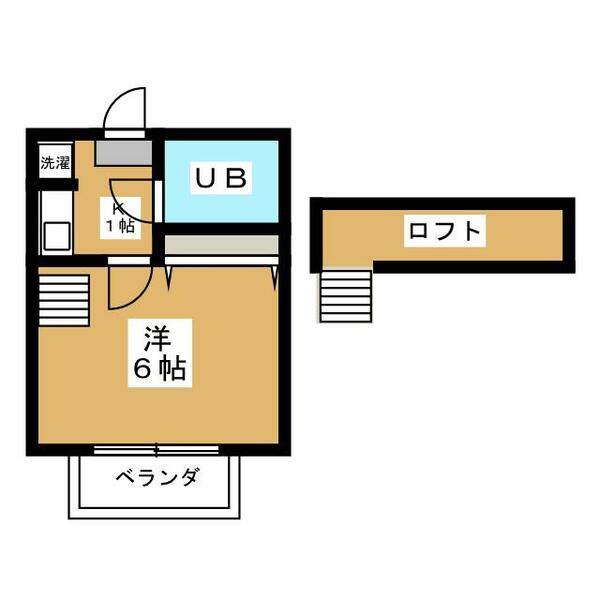 シャルマンハウス東豊田 202｜東京都日野市東豊田２丁目(賃貸アパート1K・2階・16.20㎡)の写真 その2