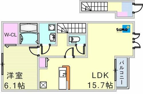 同じ建物の物件間取り写真 - ID:228049158810