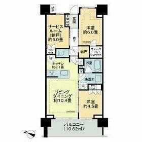 ライオンズ南千住グランプレイス｜東京都荒川区南千住１丁目(賃貸マンション3LDK・10階・65.16㎡)の写真 その2