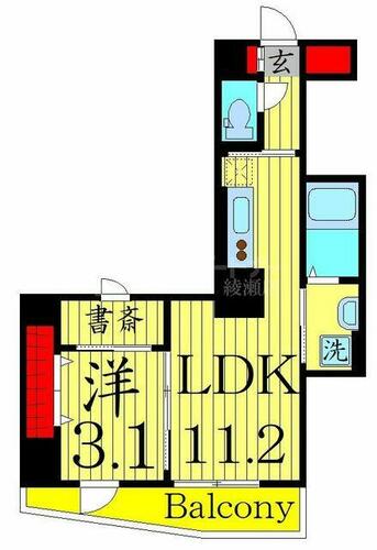 同じ建物の物件間取り写真 - ID:213101480891