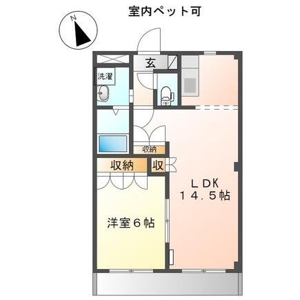 ハイツももの里 103｜愛知県碧南市坂口町４丁目(賃貸アパート1LDK・1階・44.88㎡)の写真 その2