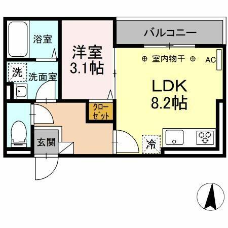 同じ建物の物件間取り写真 - ID:214053499746