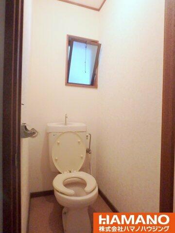画像14:落ち着いた色調のトイレです
