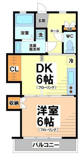 東京都杉並区成田東４丁目(賃貸マンション1DK・3階・32.80㎡)の写真 その2