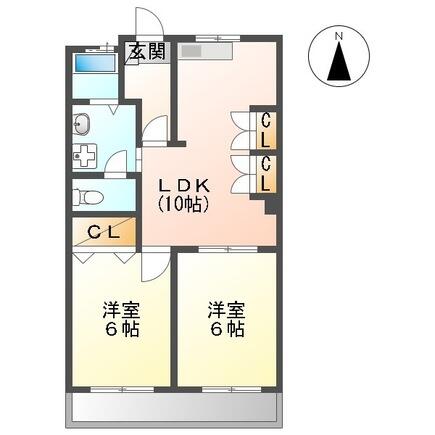 同じ建物の物件間取り写真 - ID:223030224478