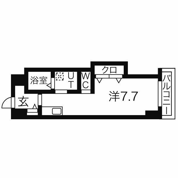 べテル鳴子 3C｜愛知県名古屋市緑区鳴子町２丁目(賃貸マンション1R・3階・30.16㎡)の写真 その2