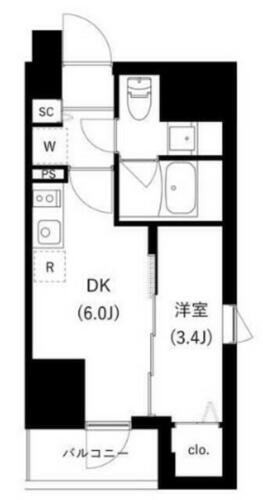 同じ建物の物件間取り写真 - ID:213103563218