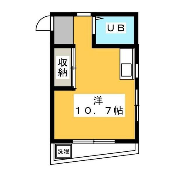 サンクレスト 101｜東京都中野区鷺宮６丁目(賃貸アパート1R・1階・24.26㎡)の写真 その2