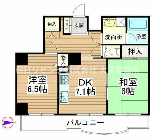 同じ建物の物件間取り写真 - ID:211046356630