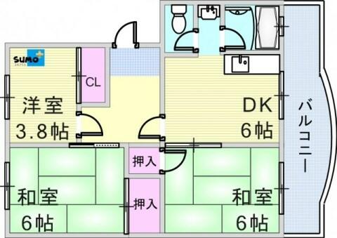 同じ建物の物件間取り写真 - ID:228049229215