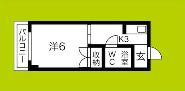 十三セブンハイツ｜大阪府大阪市淀川区十三本町３丁目(賃貸マンション1K・5階・20.16㎡)の写真 その2