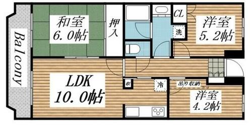 同じ建物の物件間取り写真 - ID:213100093925