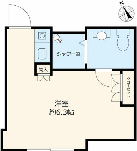 同じ建物の物件間取り写真 - ID:213101105079