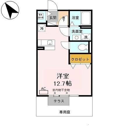 同じ建物の物件間取り写真 - ID:228049826009