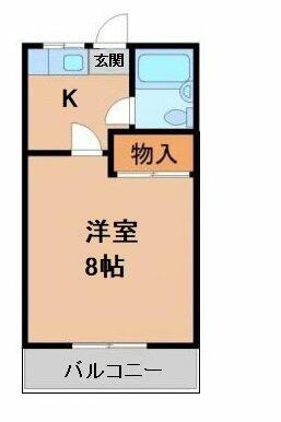 レモンハウス｜和歌山県橋本市岸上(賃貸アパート1K・1階・22.60㎡)の写真 その2