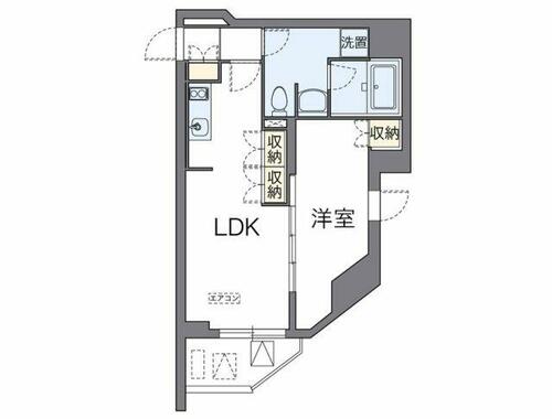 同じ建物の物件間取り写真 - ID:213101113858