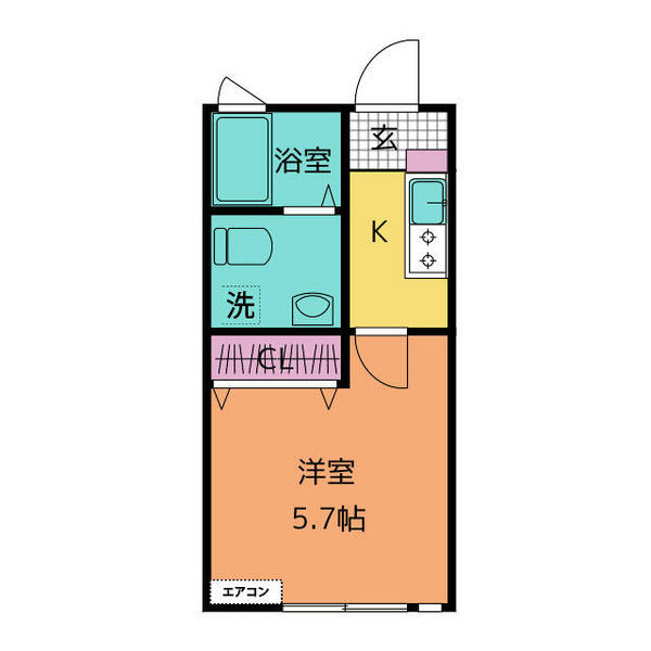 アーバンコート追浜東｜神奈川県横須賀市追浜東町１丁目(賃貸アパート1K・1階・19.63㎡)の写真 その2