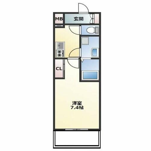 同じ建物の物件間取り写真 - ID:223030775709