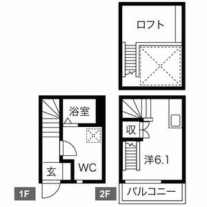 Ｆｅｃｔ　Ｒａｙｓ（フェクトレイズ） F｜愛知県名古屋市南区白水町(賃貸アパート1K・1階・25.20㎡)の写真 その2
