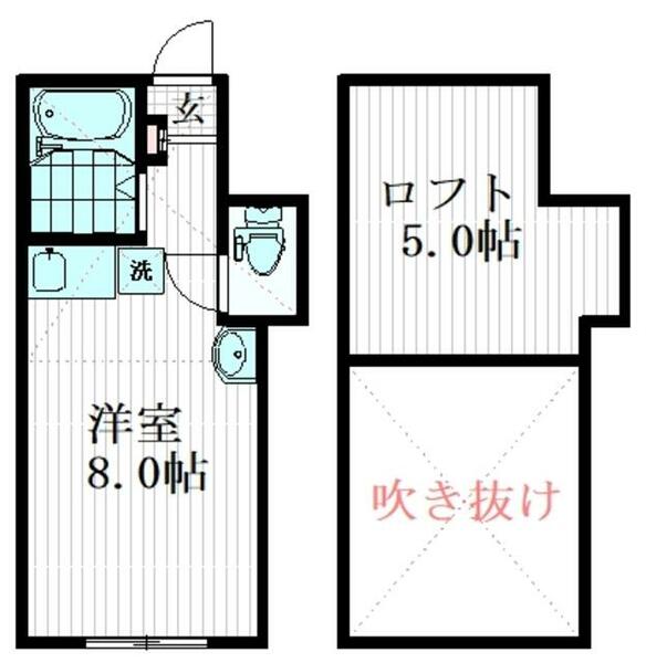 ユナイト星川インドラの杜｜神奈川県横浜市保土ケ谷区桜ケ丘１丁目(賃貸アパート1R・2階・16.64㎡)の写真 その2