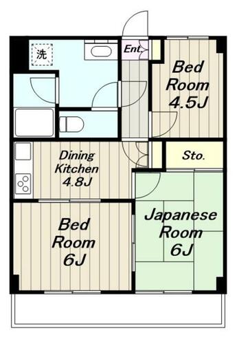 同じ建物の物件間取り写真 - ID:214054118665