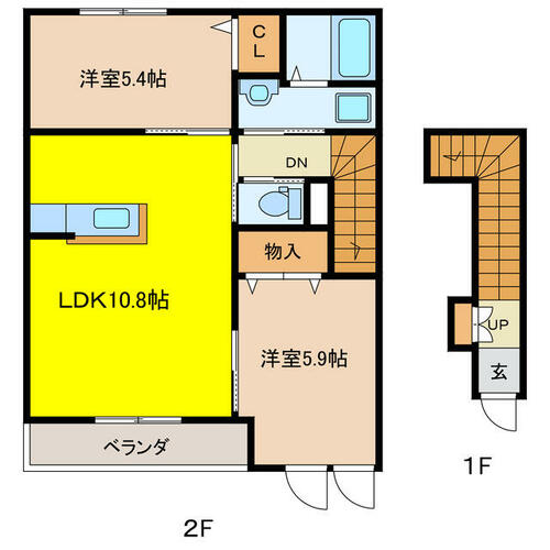 同じ建物の物件間取り写真 - ID:221010755718