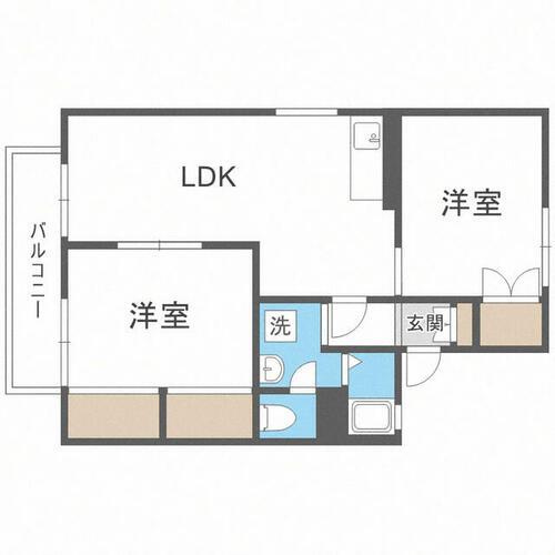 同じ建物の物件間取り写真 - ID:240027887202