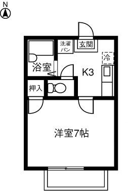 同じ建物の物件間取り写真 - ID:223031514487