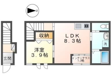 同じ建物の物件間取り写真 - ID:223031953800