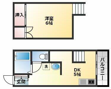 同じ建物の物件間取り写真 - ID:227077385453