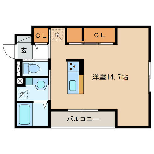 同じ建物の物件間取り写真 - ID:221010763738