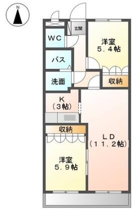 同じ建物の物件間取り写真 - ID:223031705012