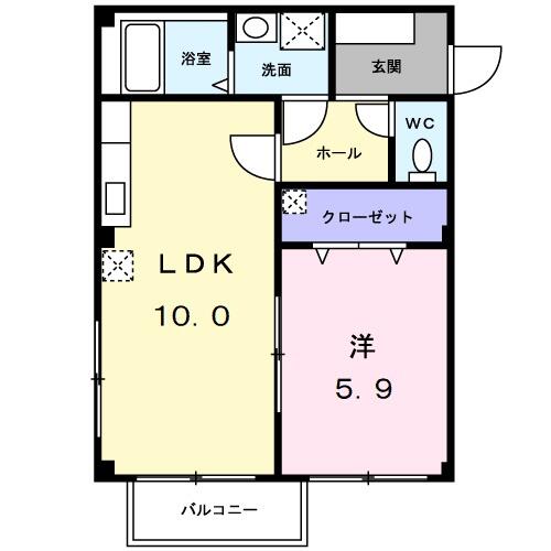 同じ建物の物件間取り写真 - ID:223031796066