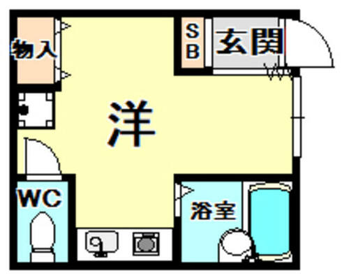 同じ建物の物件間取り写真 - ID:228049405205