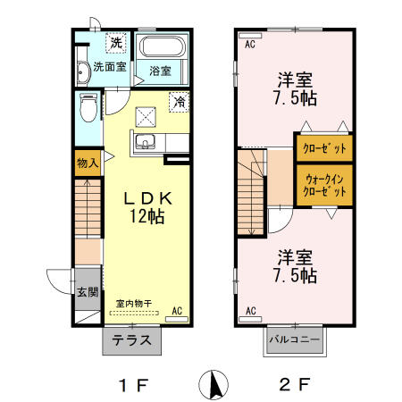 同じ建物の物件間取り写真 - ID:223031945116