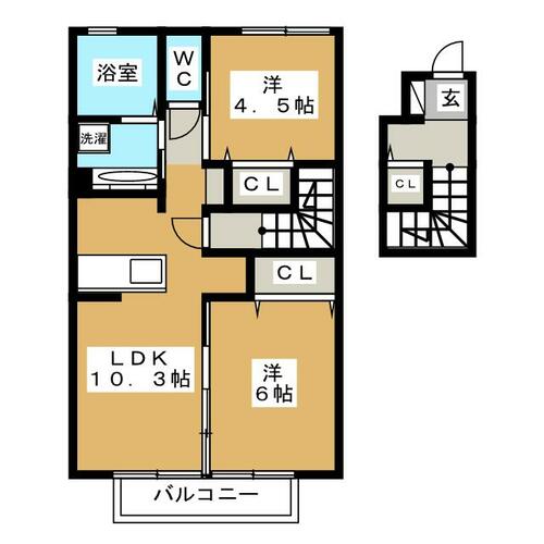 同じ建物の物件間取り写真 - ID:220003017431