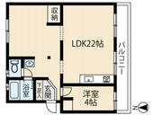 西愛宕住宅Ａ棟３０４のイメージ