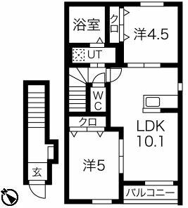 同じ建物の物件間取り写真 - ID:223032012417