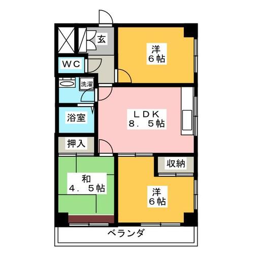 同じ建物の物件間取り写真 - ID:213103511168