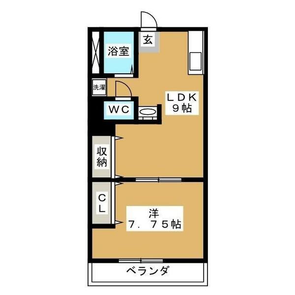 千人町スカイマンション 402｜東京都八王子市千人町３丁目(賃貸マンション1LDK・4階・41.32㎡)の写真 その2