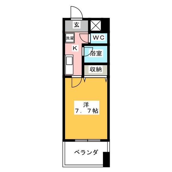 リポザーレ仲町台｜神奈川県横浜市都筑区仲町台１丁目(賃貸マンション1K・2階・23.56㎡)の写真 その2