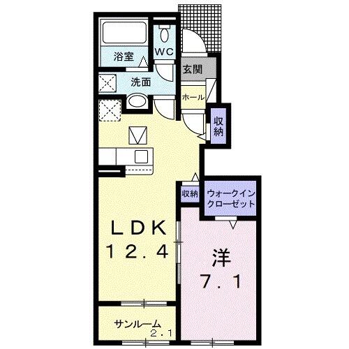 同じ建物の物件間取り写真 - ID:223032421233