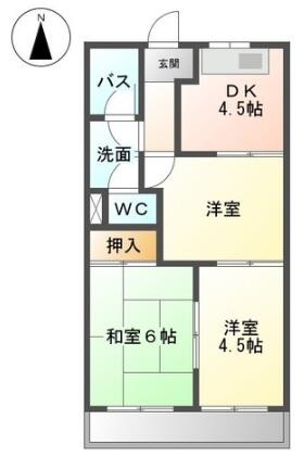 同じ建物の物件間取り写真 - ID:223032116781